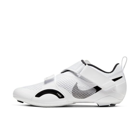 Nike Men\'s‎  SuperRep Cycle Cycling Shoes in White/black - Size 10